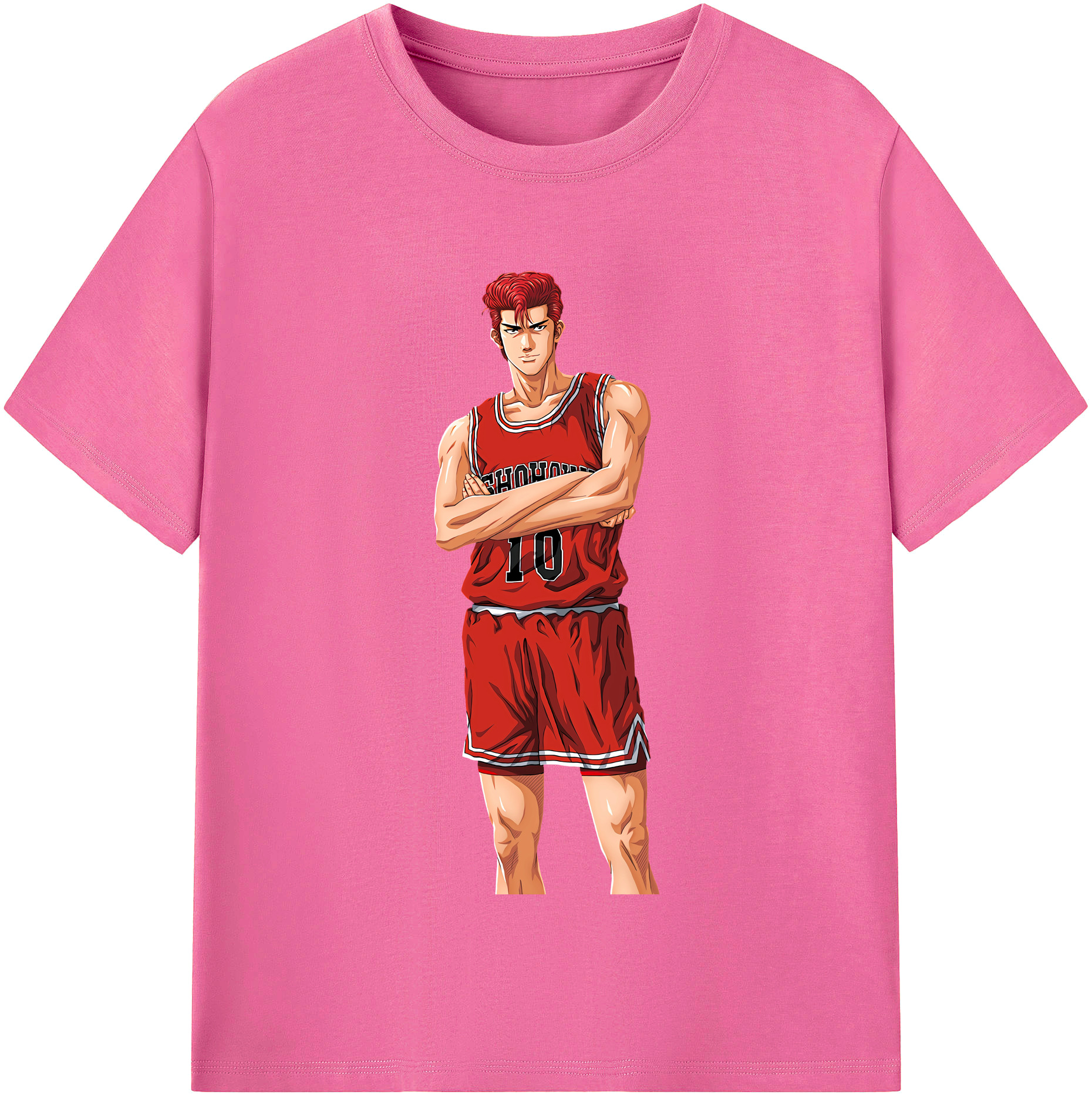 （画像用） SLAM DUNK／スラムダンク レディースカジュアルプリントTシャツ（綿100％）